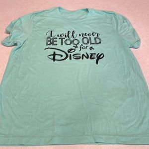 Disney Never Too Old tee